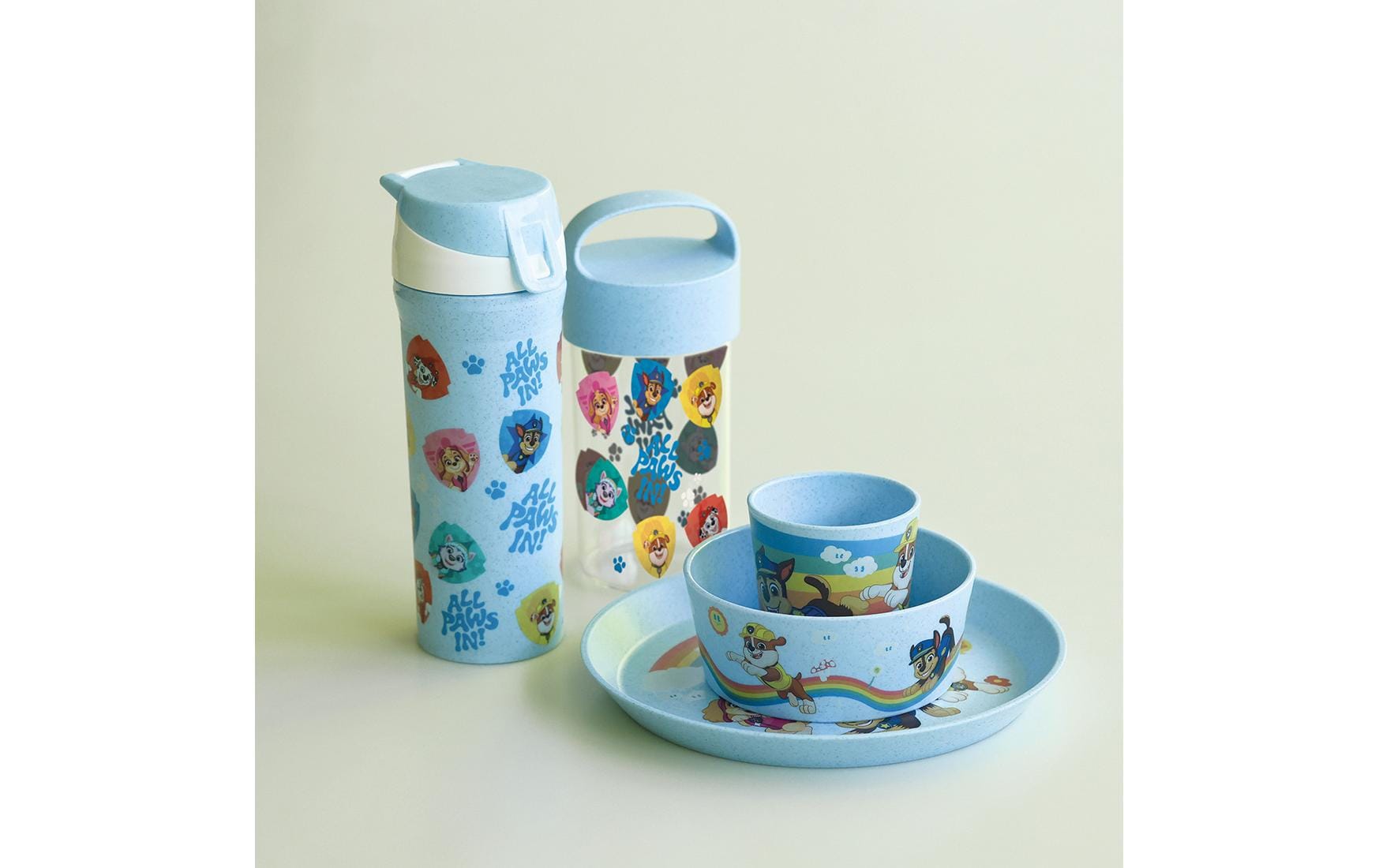 Koziol Kindergeschirrset CONNECT PAW PATROL sky blue Koziol Kindergeschirrset CONNECT PAW PATROL sky blue