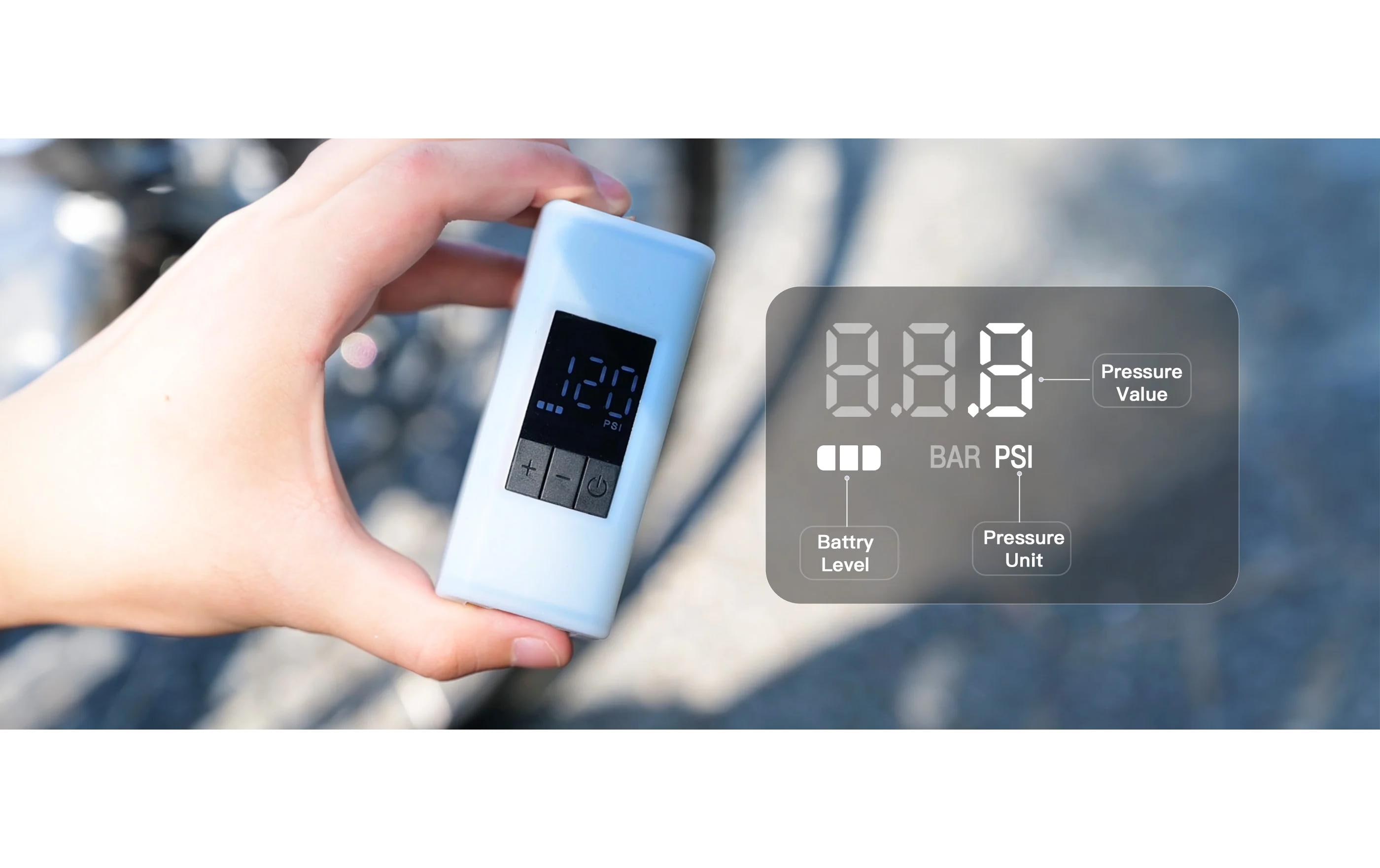 Aerogogo Luftpumpe Giga Pump 120psi AS3