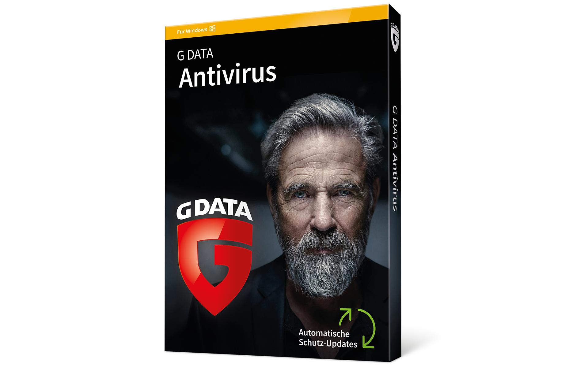 G DATA Antivirus Box, Vollversion, 3 PC