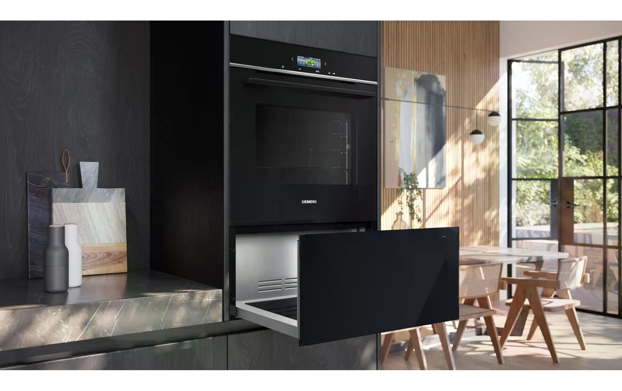 Siemens Wärmeschublade BI710D1B1 Schwarz