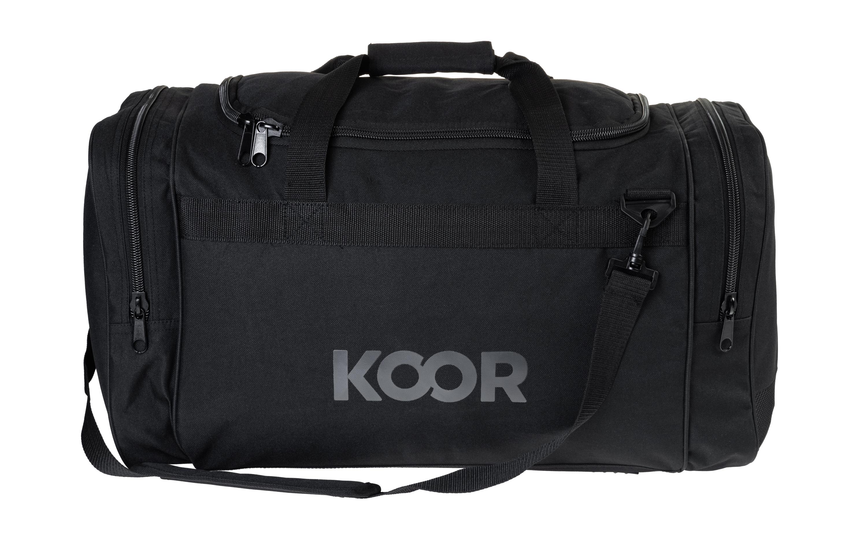 KOOR Sporttasche 55 l, Schwarz
