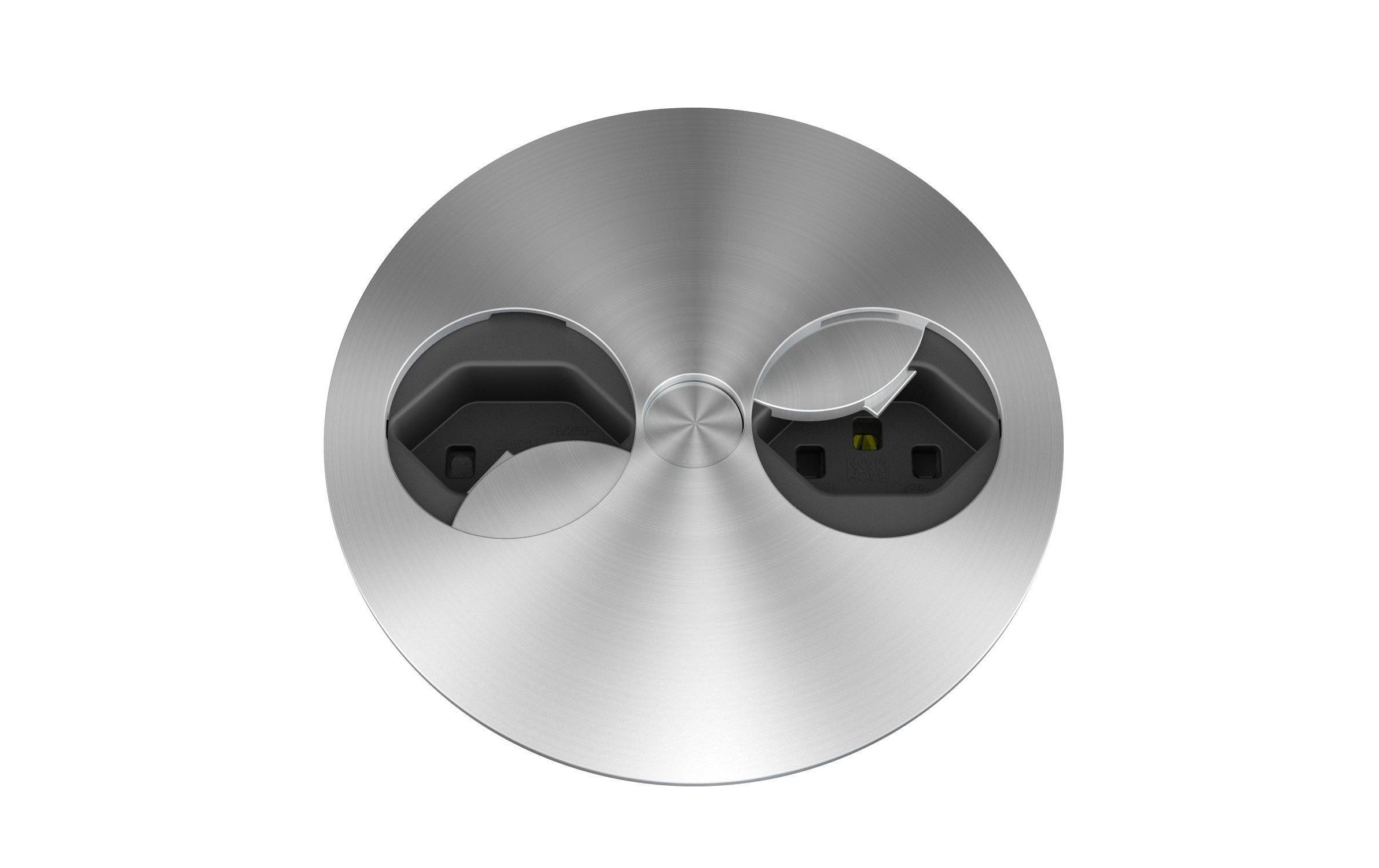 Bachmann Küchensteckdose TWIST 2S 2x T23 Bachmann Küchensteckdose TWIST 2S 2x T23