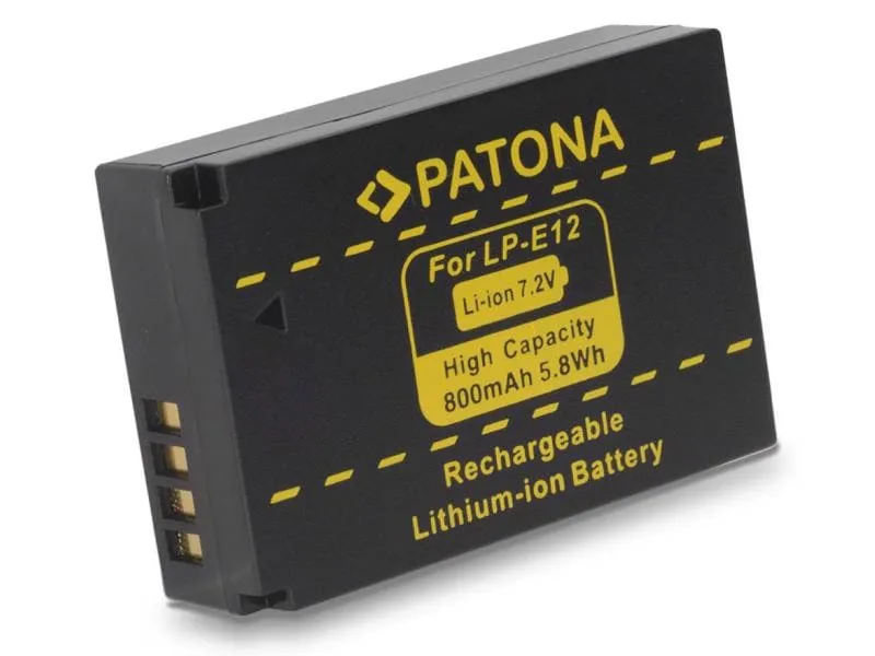 Patona Digitalkamera-Akku LP-E12 Patona Digitalkamera-Akku LP-E12