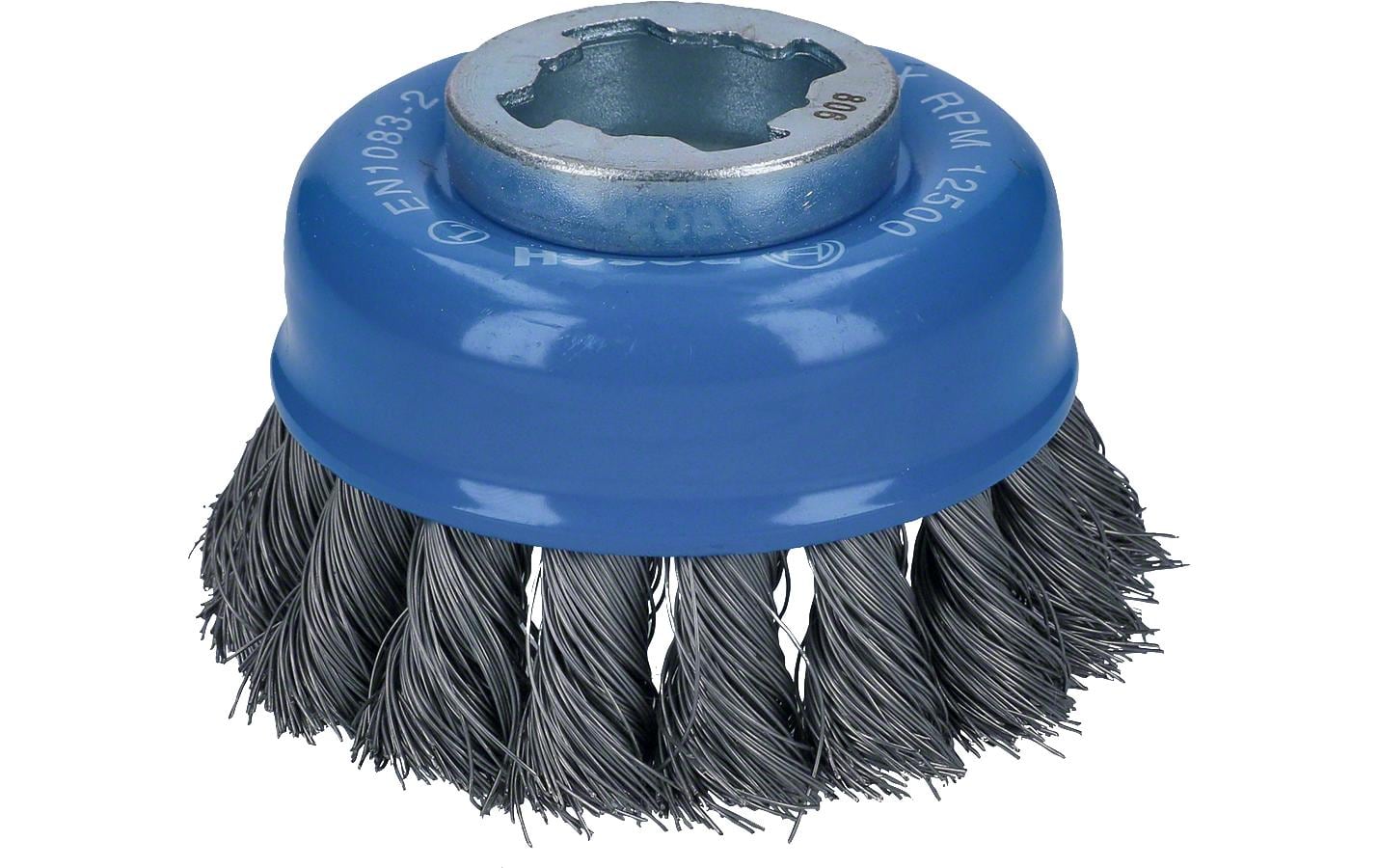 Bosch Professional Topfbürste X-Lock 75 mm, gezopfter Stahldraht