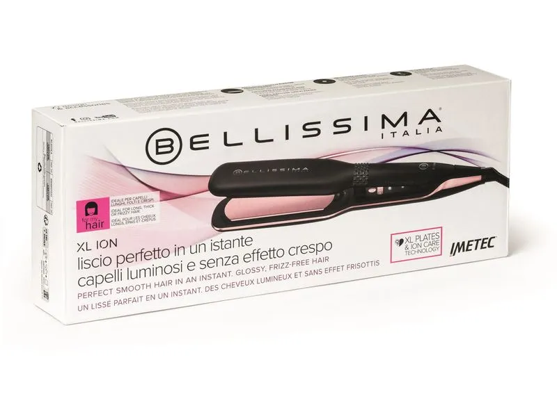 Bellissima Haarglätter BEL-LXIO-11878 Schwarz/Rosegold