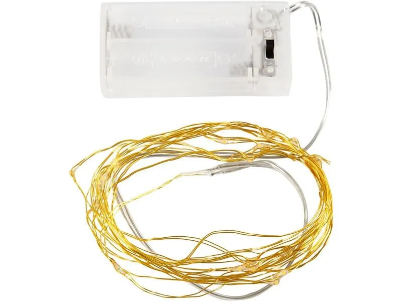 Creativ Company Lichterkette LED Mini 315 cm, Gold Creativ Company Lichterkette LED Mini 315 cm, Gold