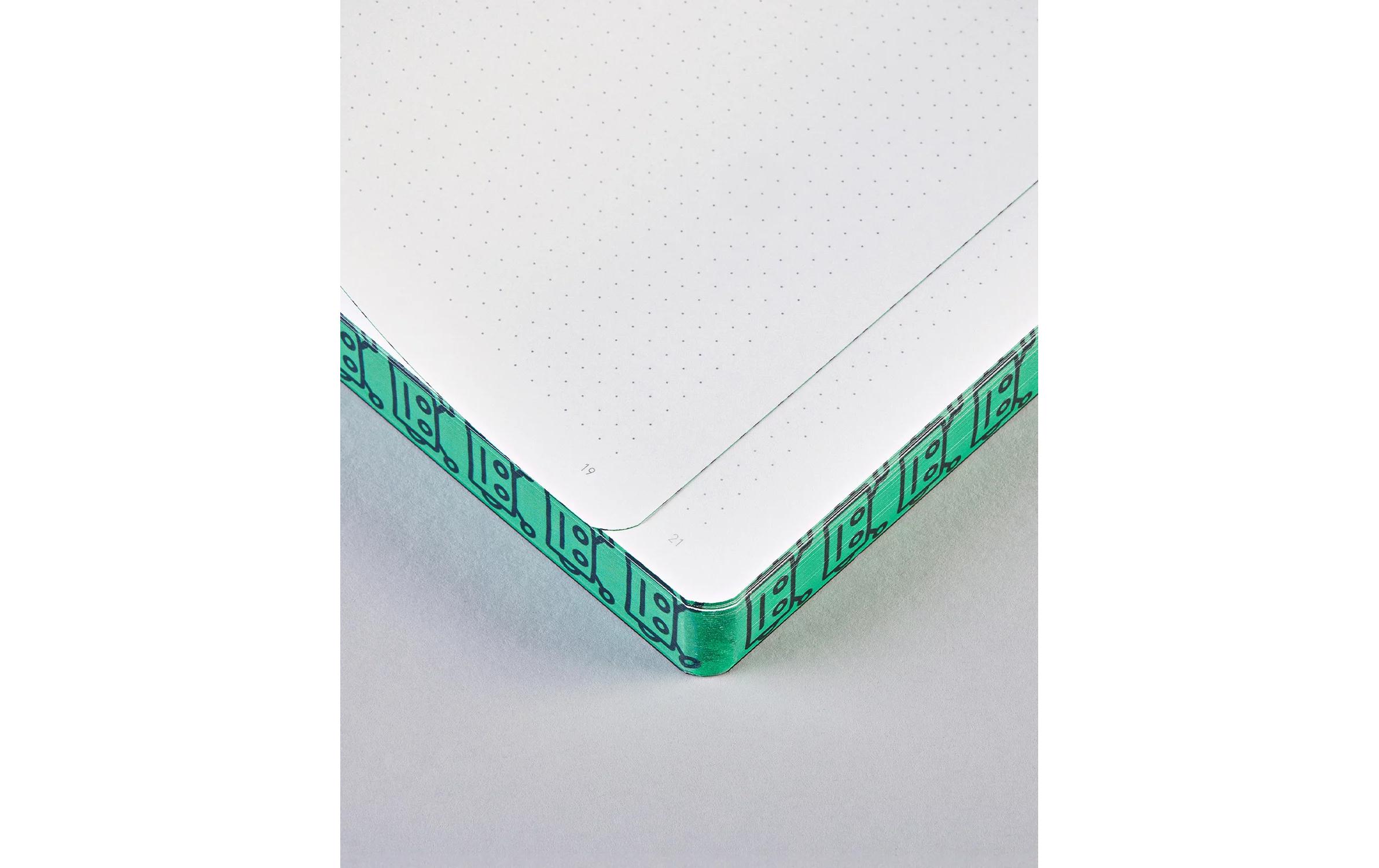 Nuuna Notizbuch GRAPHIC L TRUST NO ROBOTS