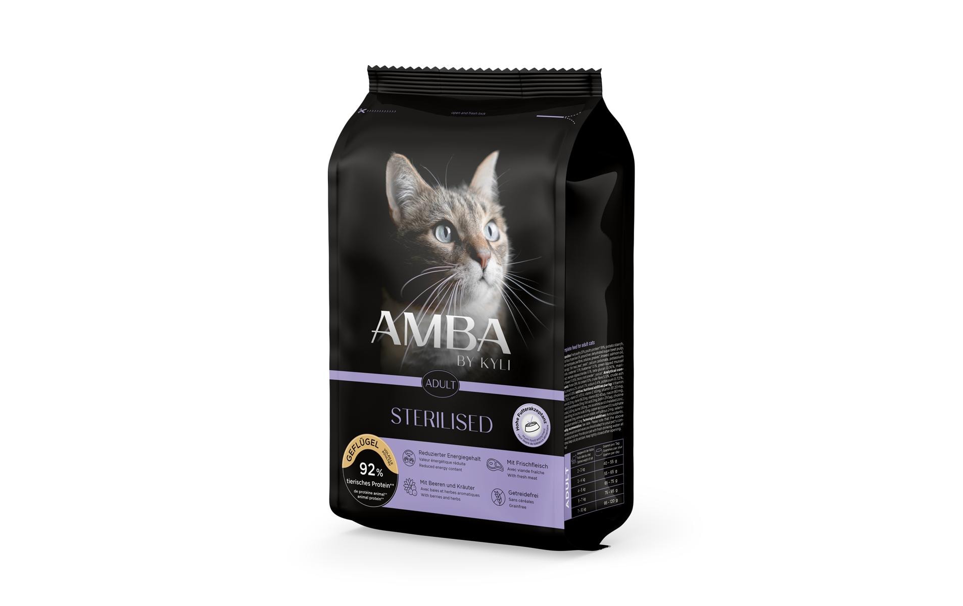 AMBA by kyli Trockenfutter Sterilised, 2 kg