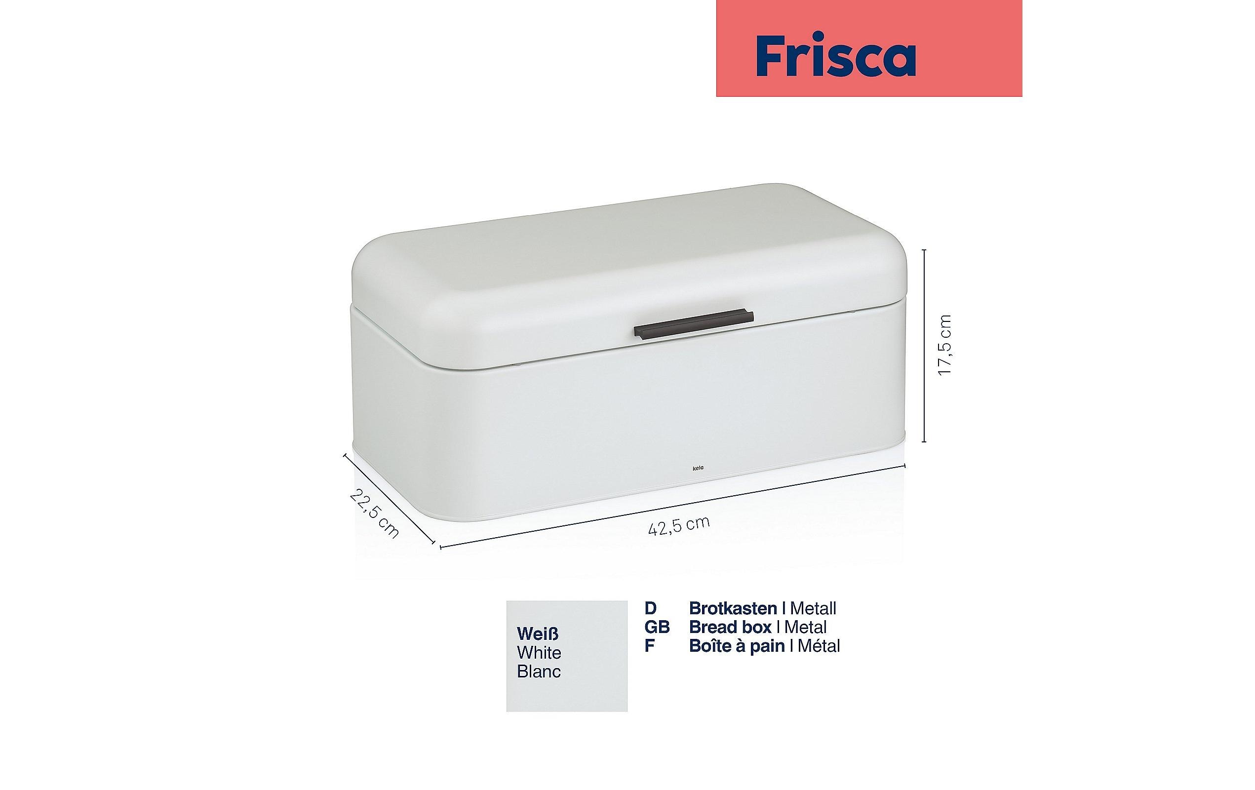 Kela Brotkasten Frisca Gross, Weiss