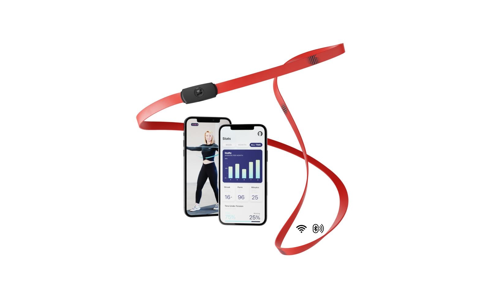 Straffr Fitnessband Strong, Rot Straffr Fitnessband Strong, Rot