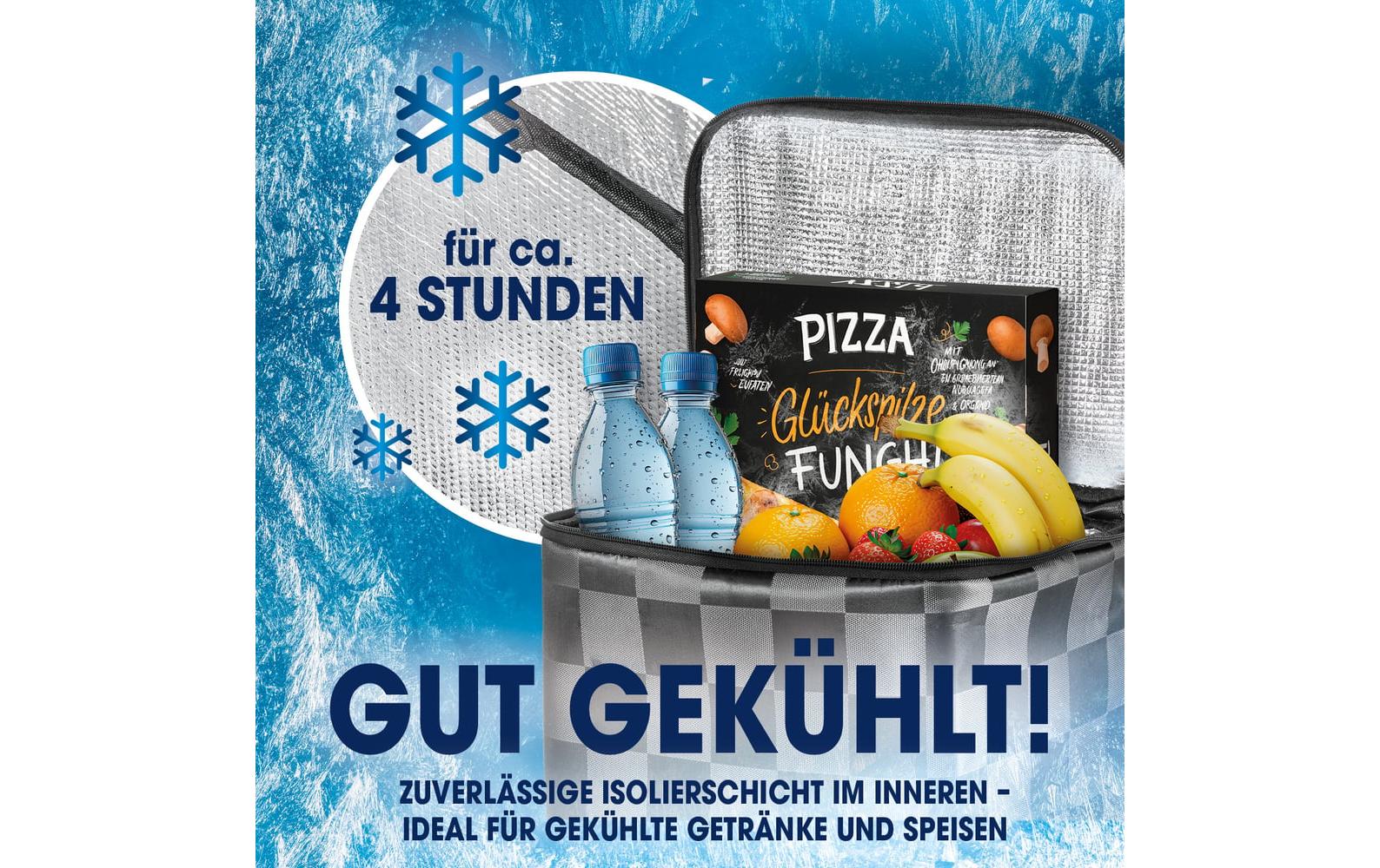 EASYmaxx Einkaufstrolley 52 l, Schwarz / Grau