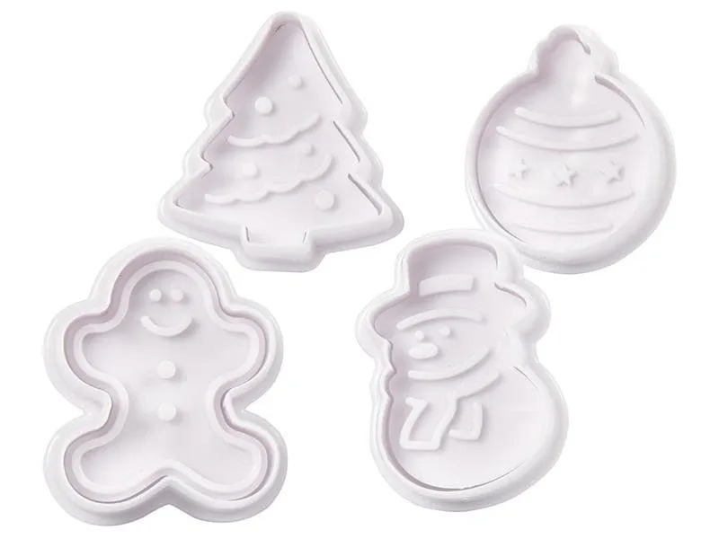 Creativ Company Guetzli-Ausstecher Winter 4 Stück, Weihnachten/Winter Creativ Company Guetzli-Ausstecher Winter 4 Stück, Weihnachten/Winter