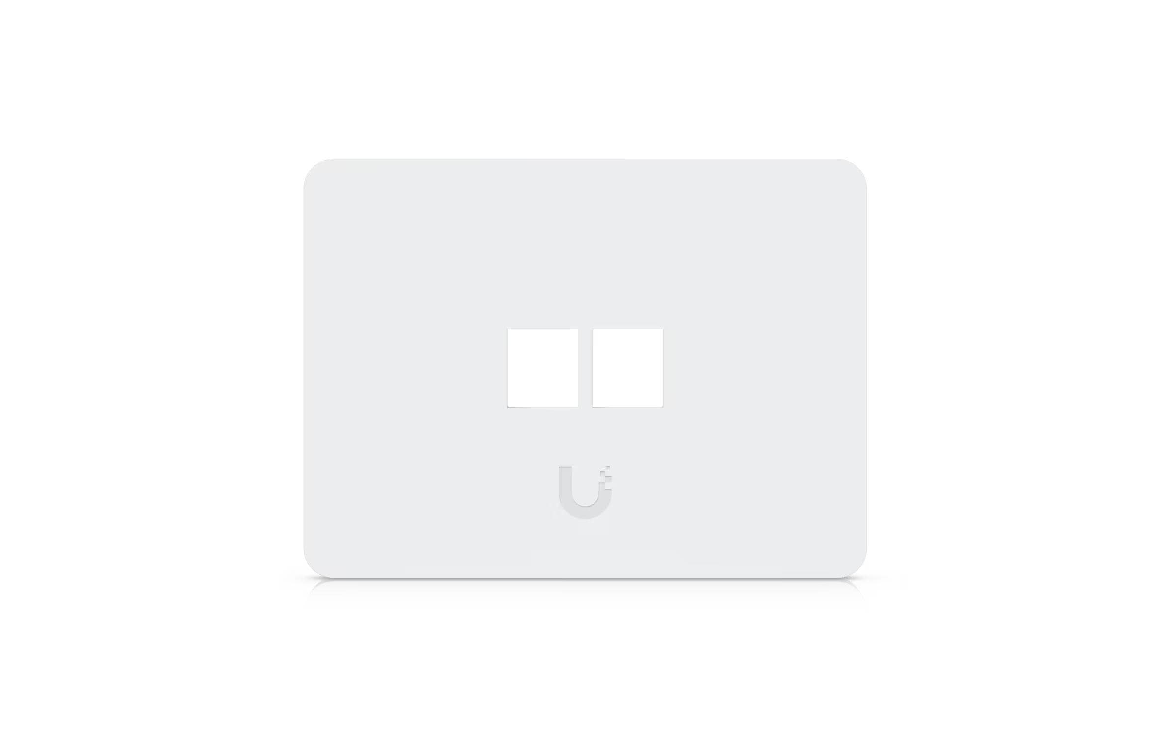 Ubiquiti Horizontal Paintable Keystone Wall Plate 2-Port, 4er-Pack