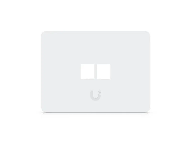 Ubiquiti Horizontal Paintable Keystone Wall Plate 2-Port, 4er-Pack Ubiquiti Horizontal Paintable Keystone Wall Plate 2-Port, 4er-Pack