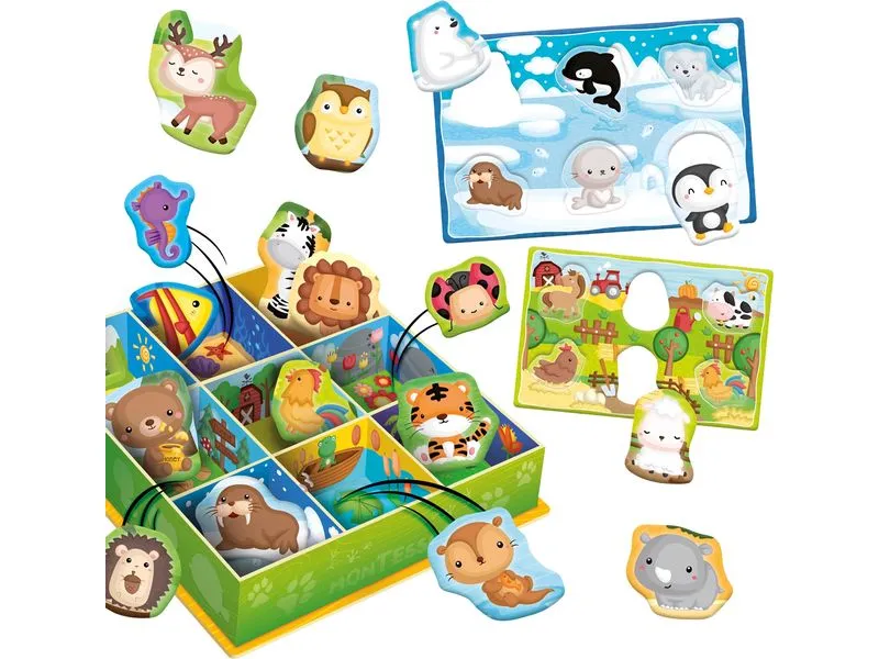 Lisciani Happy Animals Setzkasten und Sortierspiel Lisciani Happy Animals Setzkasten und Sortierspiel