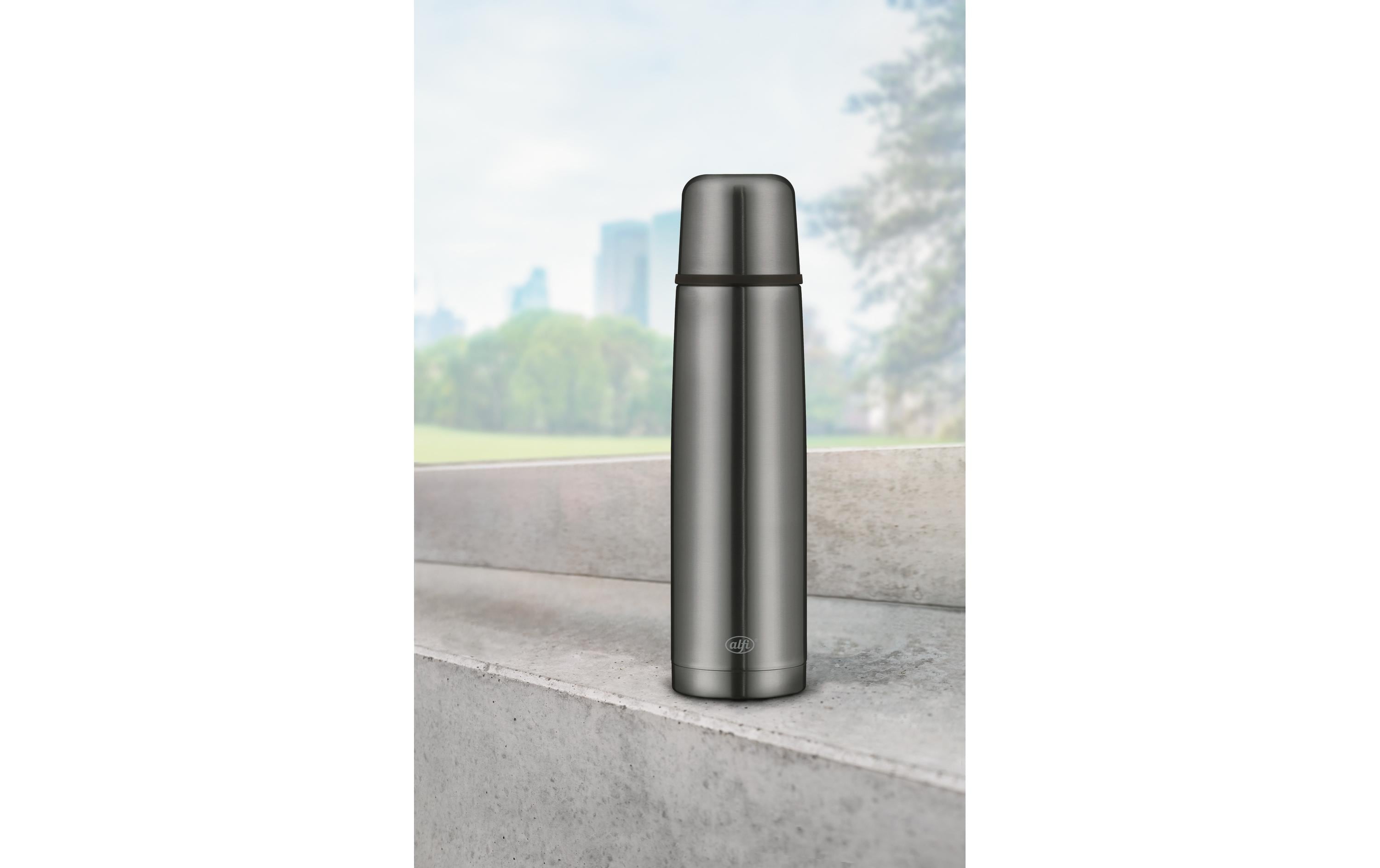 Alfi Thermosflasche Perfect 1000 ml, Dunkelgrau