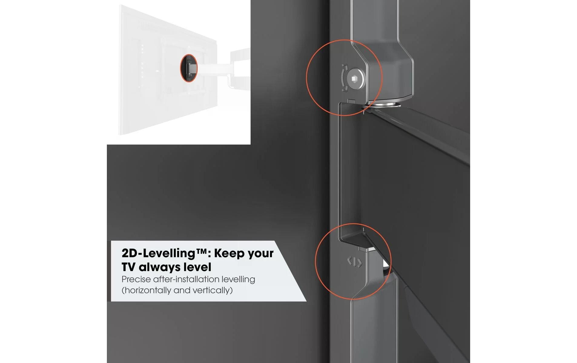 Vogel's Wandhalterung TVM 5845 - Schwarz Vogel's Wandhalterung TVM 5845 - Schwarz