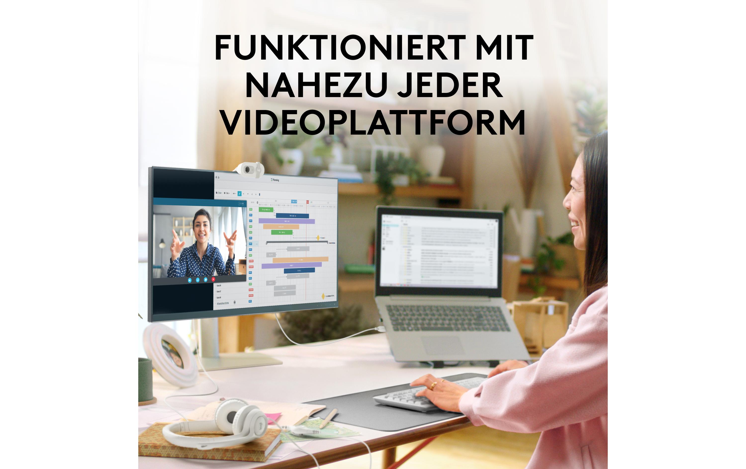 Logitech Brio 100 Weiss