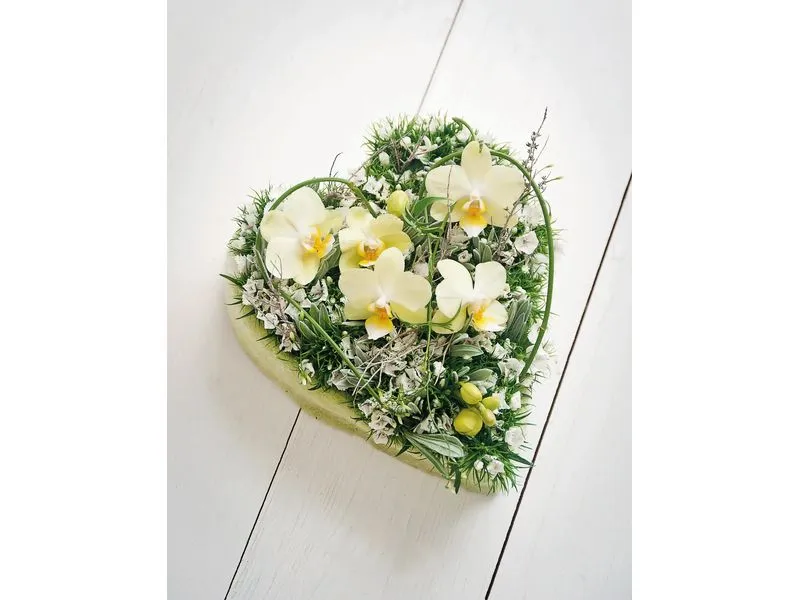 Opiflor Steckschaumherz Forever 28 cm x 32 cm x 5 cm Opiflor Steckschaumherz Forever 28 cm x 32 cm x 5 cm