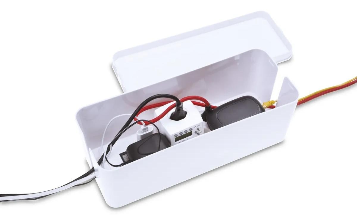 Max Hauri Kabelbox klein Weiss