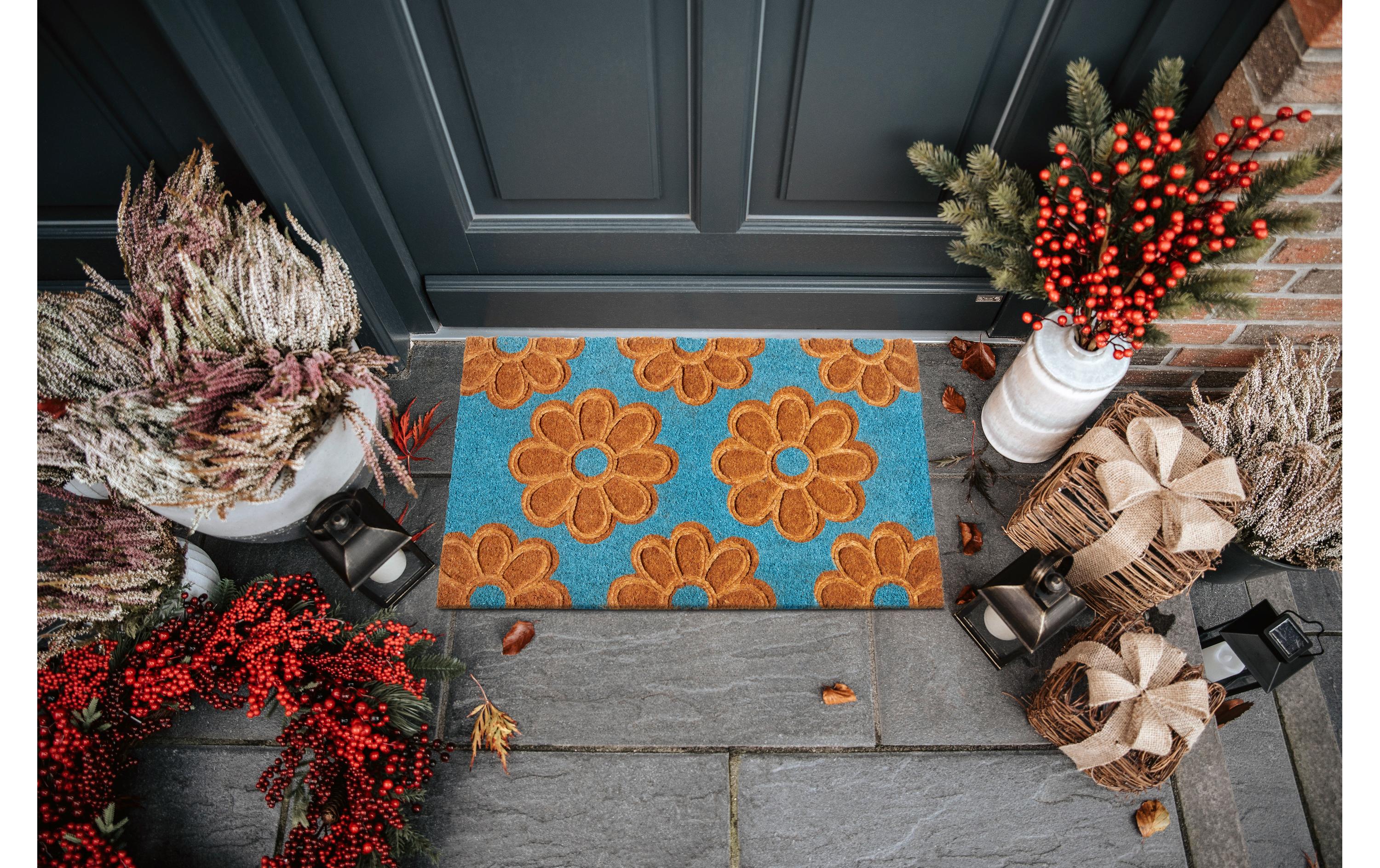 Hanse Home Fussmatte Flowers 45 cm x 75 cm