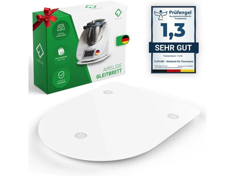Flipline Gleitbrett für Thermomix – Mineral-Acrylstein Flipline Gleitbrett für Thermomix – Mineral-Acrylstein