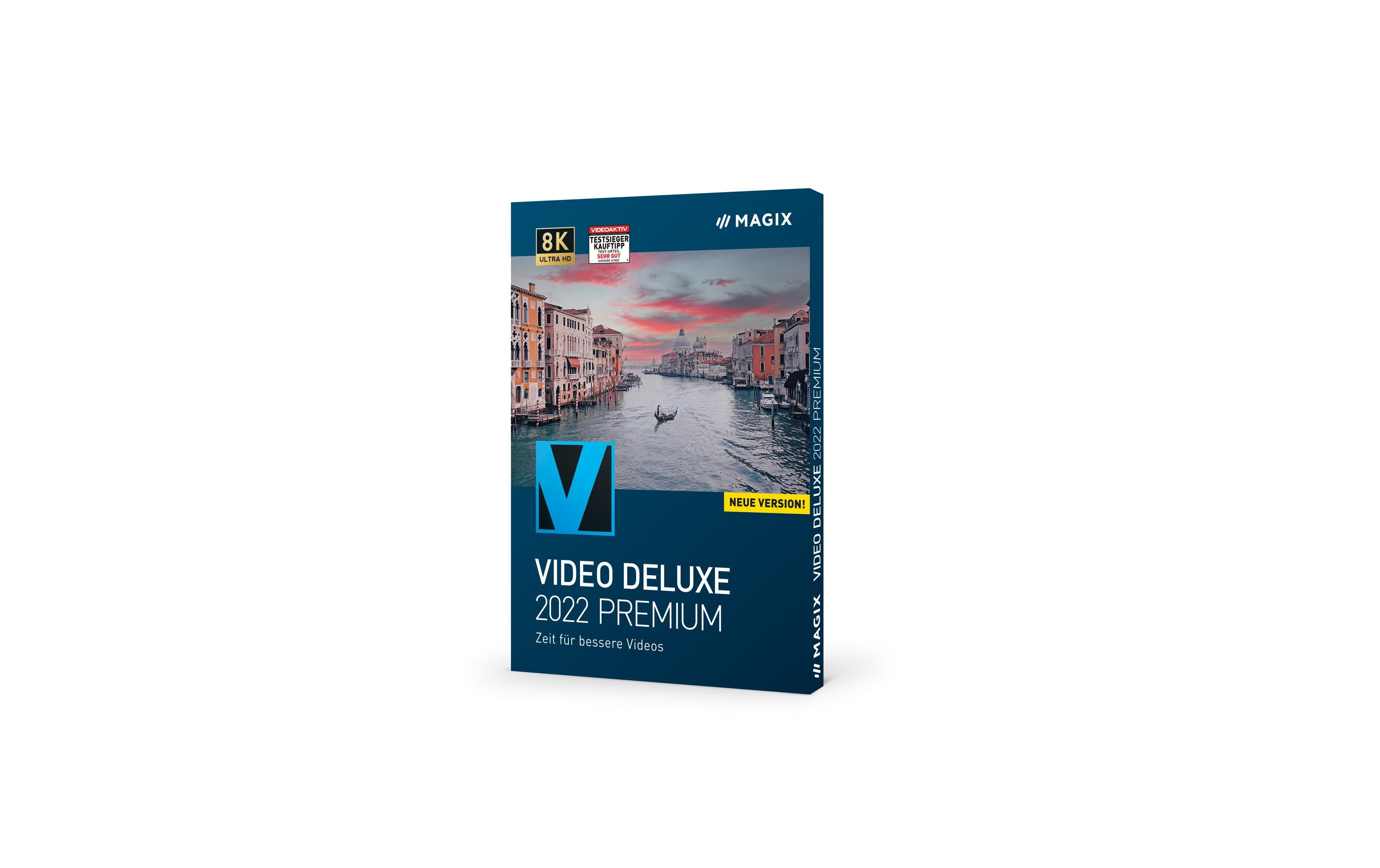 Magix Magix Video Deluxe Premium 2022 Box, Vollversion, WIN, DE