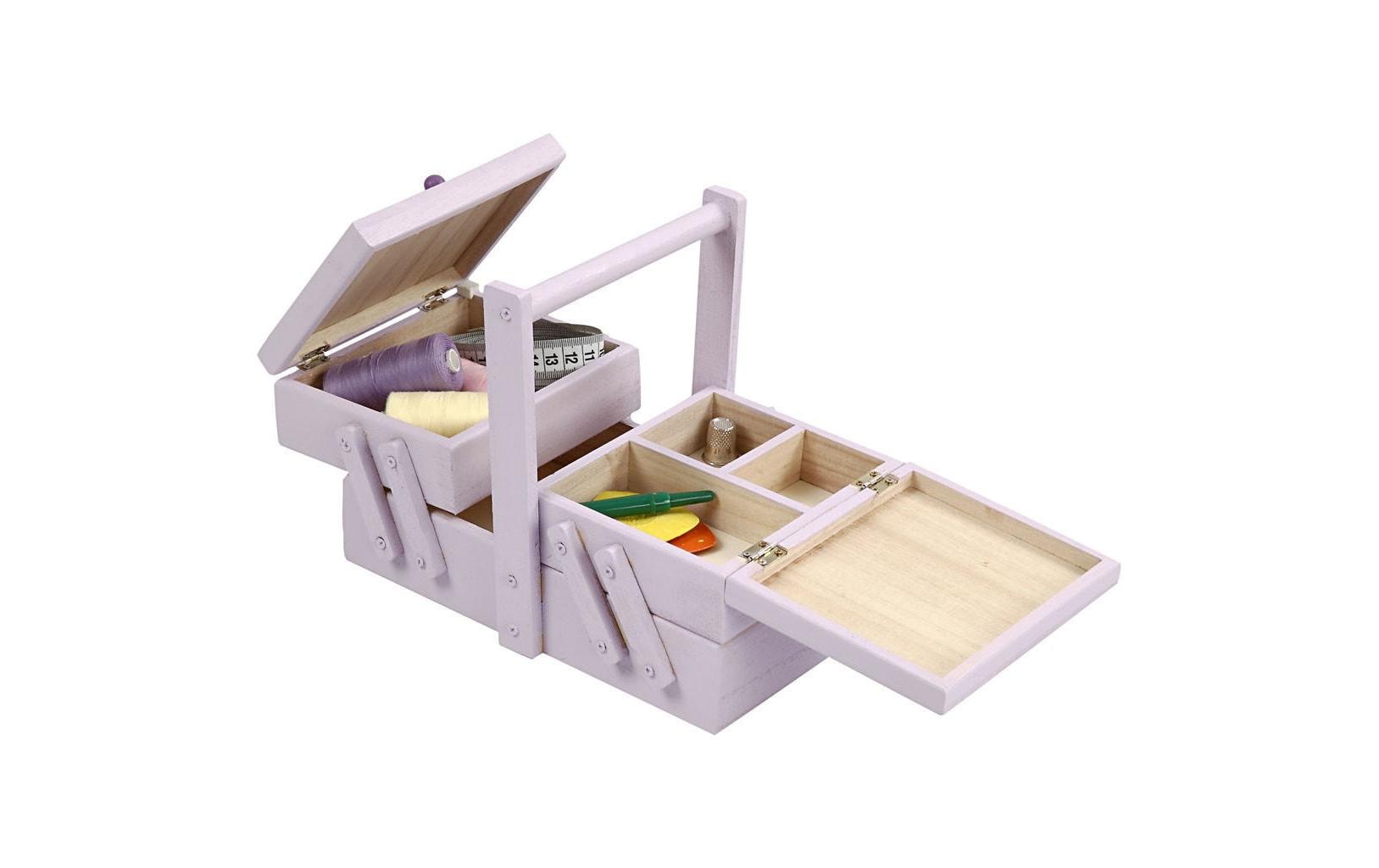 Creativ Company Holzartikel 24 cm Nahkästchen