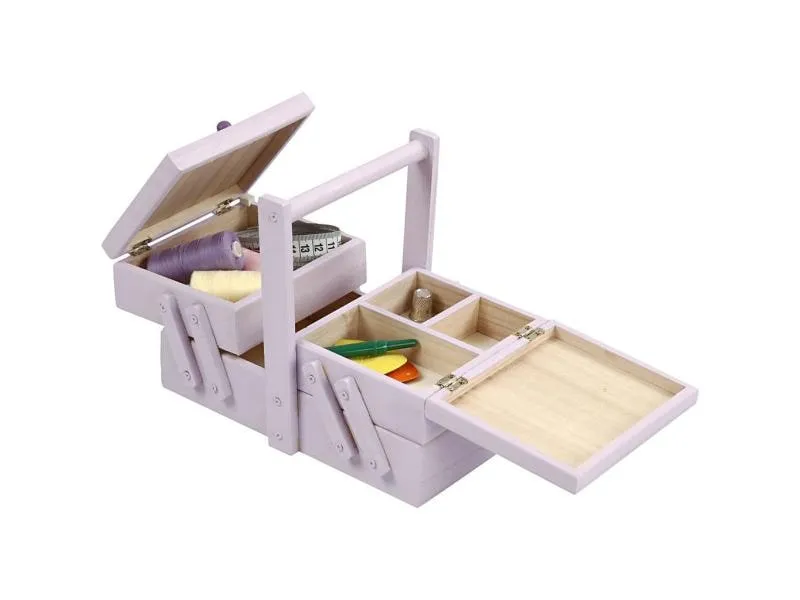 Creativ Company Holzartikel 24 cm Nahkästchen Creativ Company Holzartikel 24 cm Nahkästchen