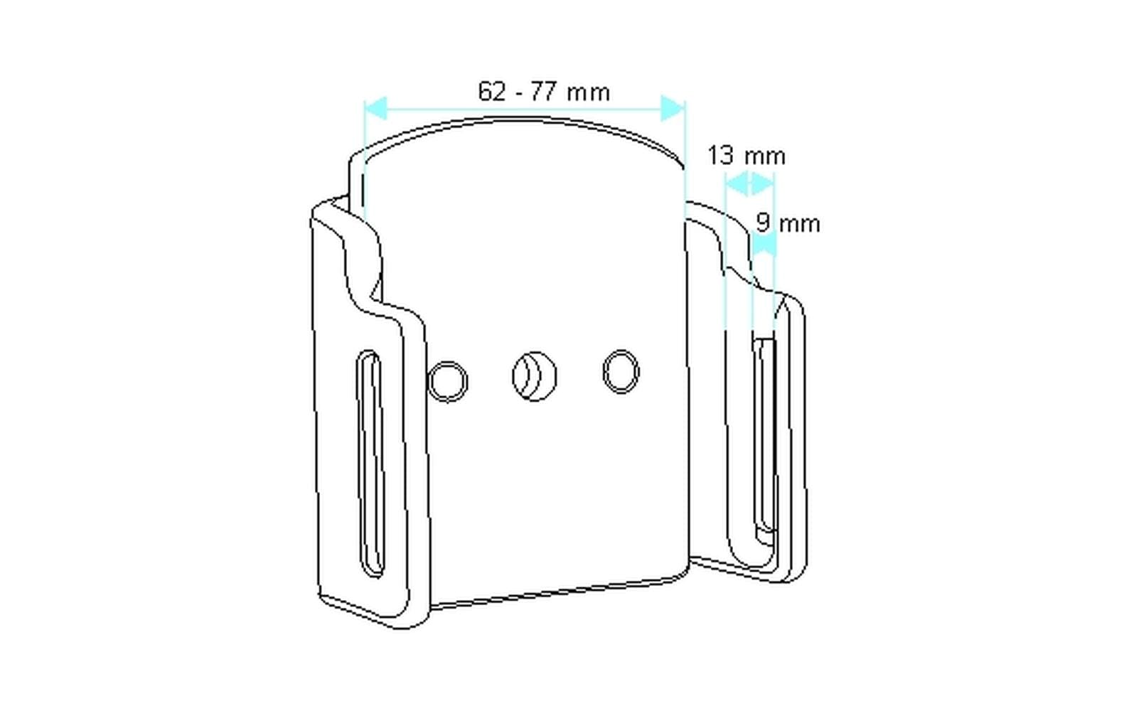 Brodit Smartphone-Halterung 511308 Brodit Smartphone-Halterung 511308