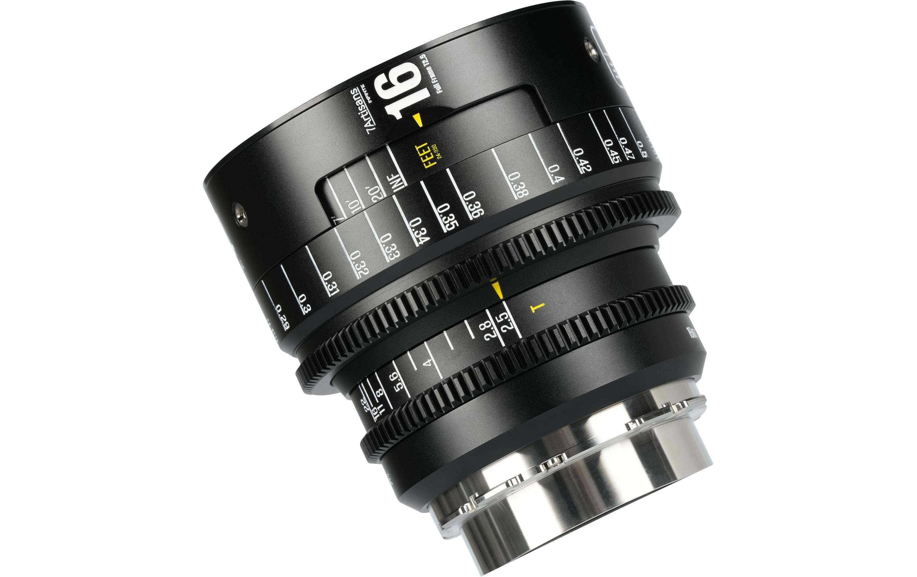7Artisans Festbrennweite 16mm T/2.5 INFINTE Schwarz – Arri PL