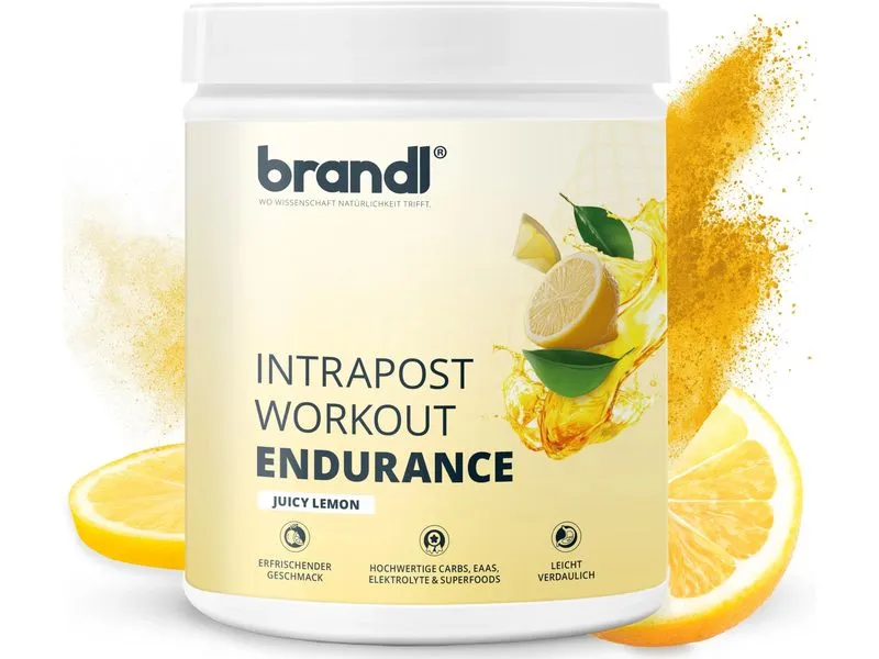 Brandl-Nutrition Ausdauer-Drink Isotonisches Getränk Zitrone, 600 g Brandl-Nutrition Ausdauer-Drink Isotonisches Getränk Zitrone, 600 g