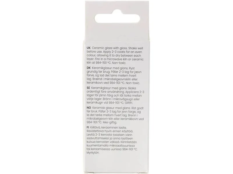 Creativ Company Versiegelung 984 - 1101 °C, 60 ml, Coral