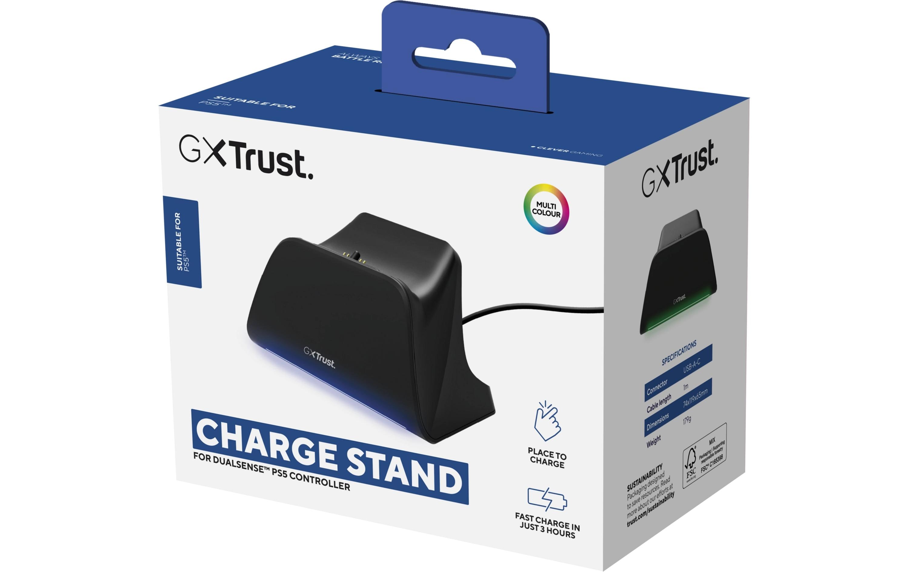 Trust Ladestation GXT255 Schwarz