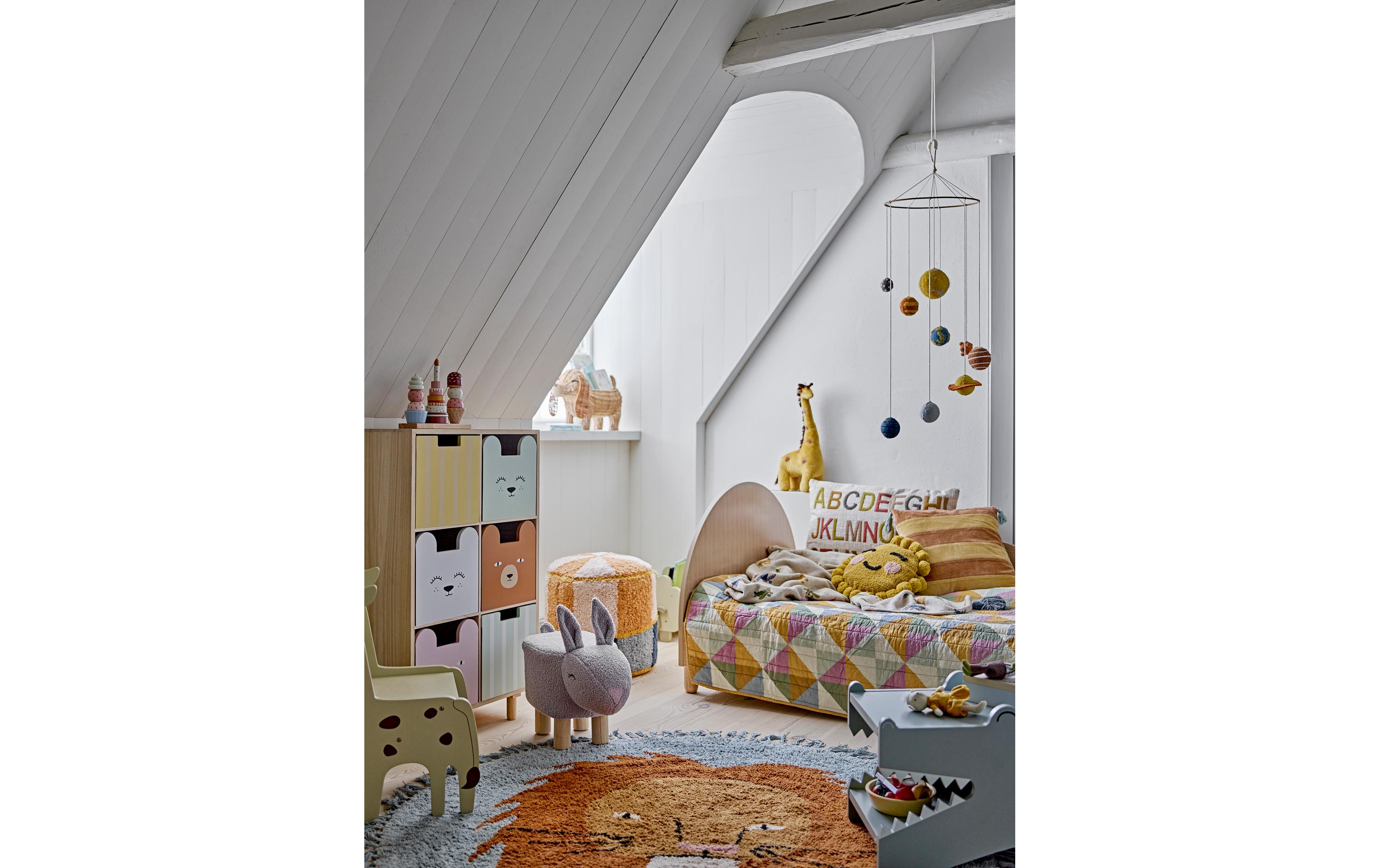 Bloomingville Ablageregal Arnie Bank Grün, MDF