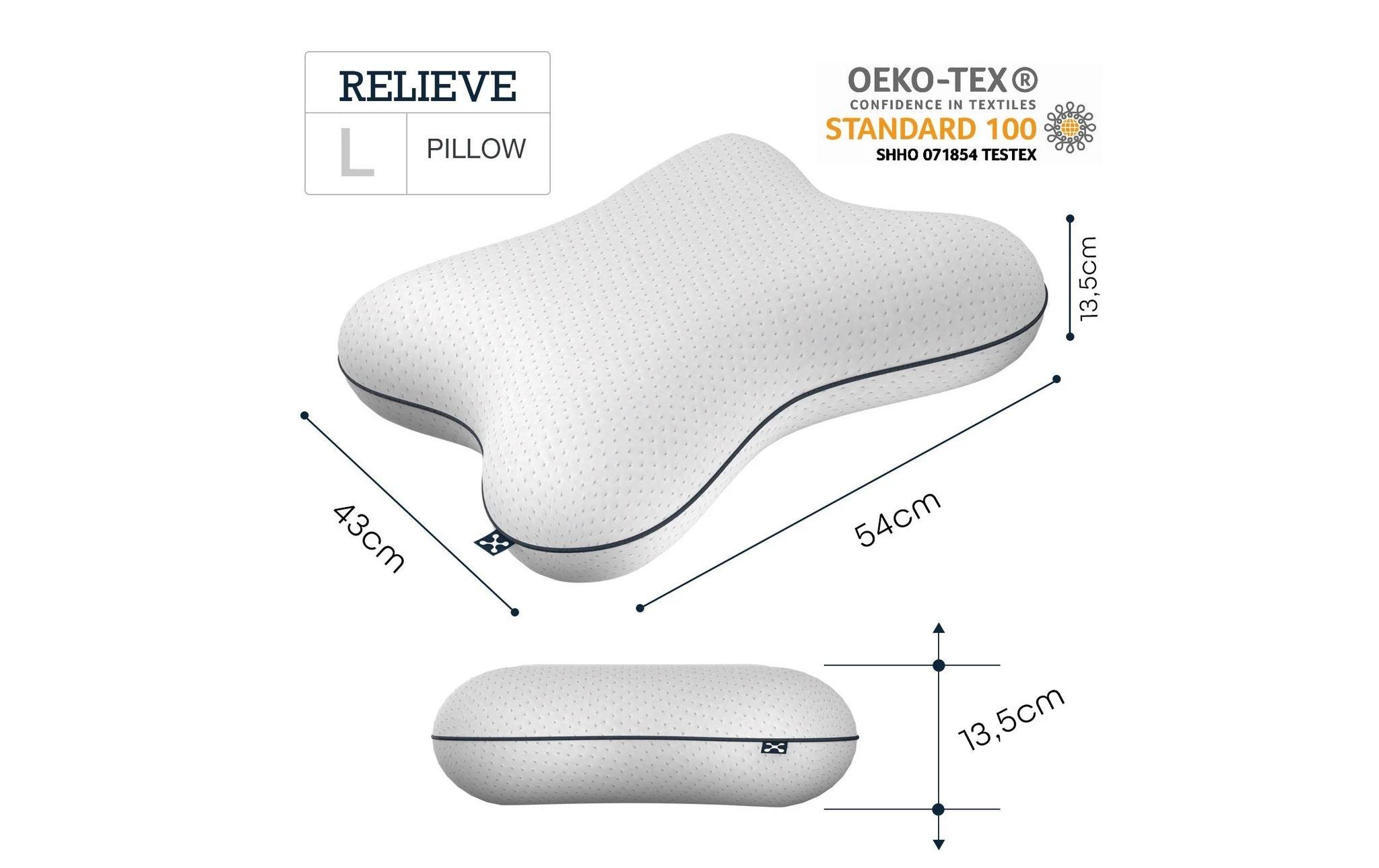 Smartsleep Nackenkissen Relieve L 54 x 43 x 13.5 cm