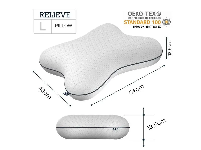 Smartsleep Nackenkissen Relieve L 54 x 43 x 13.5 cm