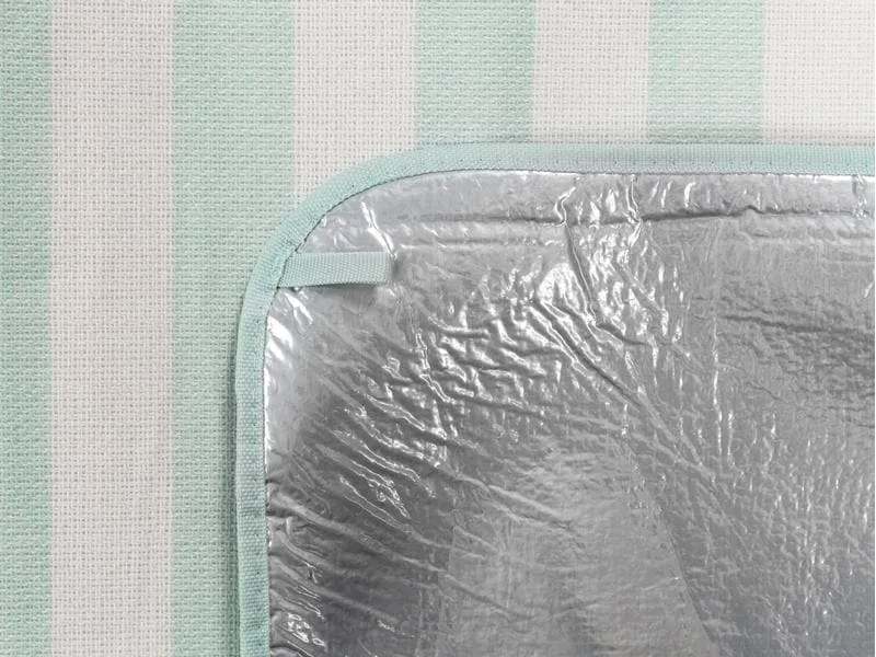 KOOR Picknickdecke Stripes mint 200 x 300 cm KOOR Picknickdecke Stripes mint 200 x 300 cm