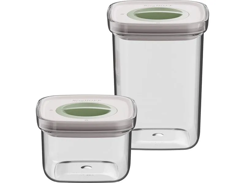 BergHOFF Vorratsbehälter Set Leo Smart Seal 2-teilig, Transparent BergHOFF Vorratsbehälter Set Leo Smart Seal 2-teilig, Transparent