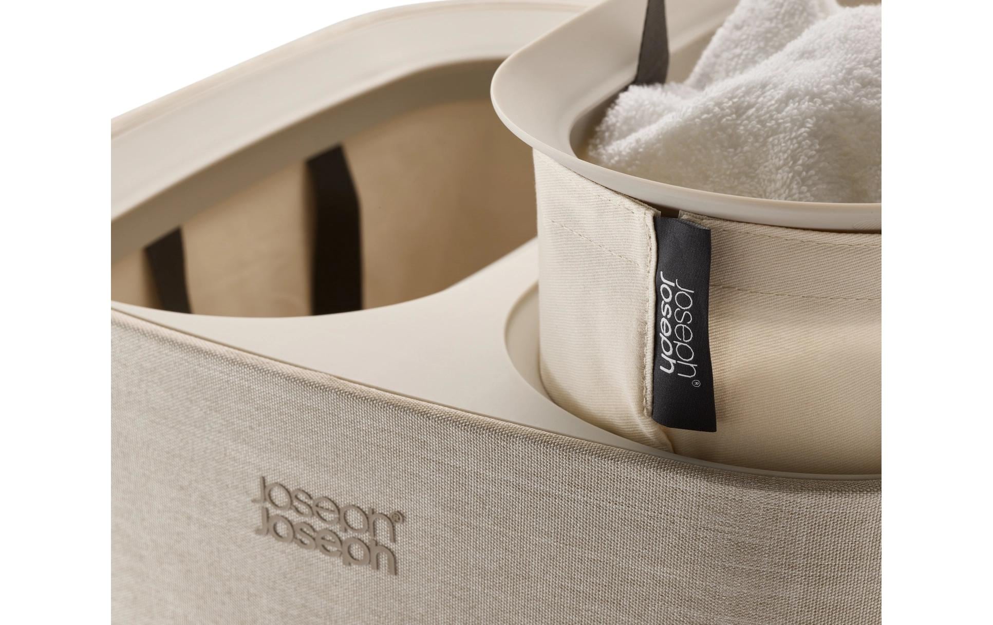 Joseph Joseph Wäschesammler Tota 60 L, 2x 30 L, Ecru