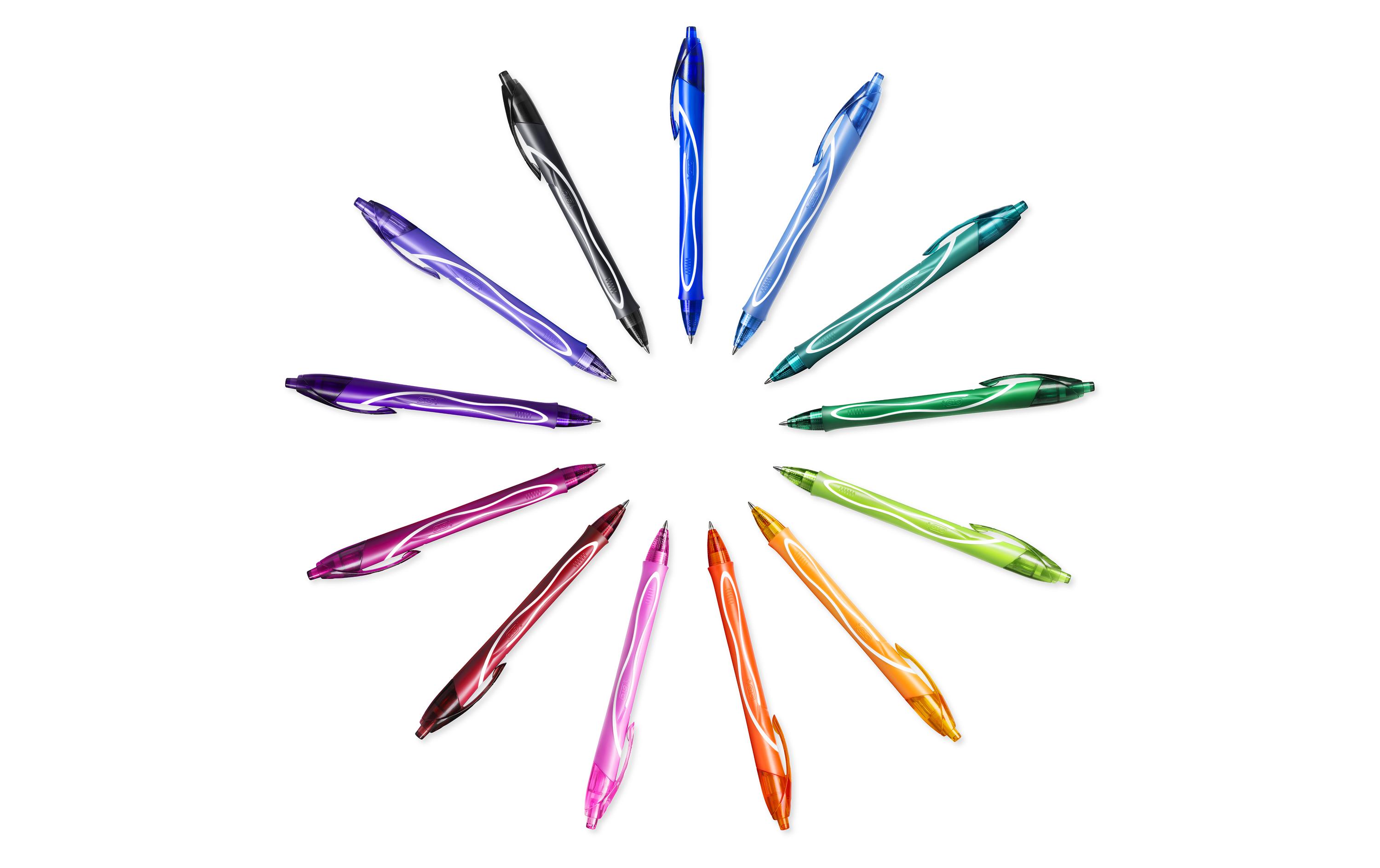 BIC Gelschreiber Gel-ocity Quick Dry 0.7 mm, Blau