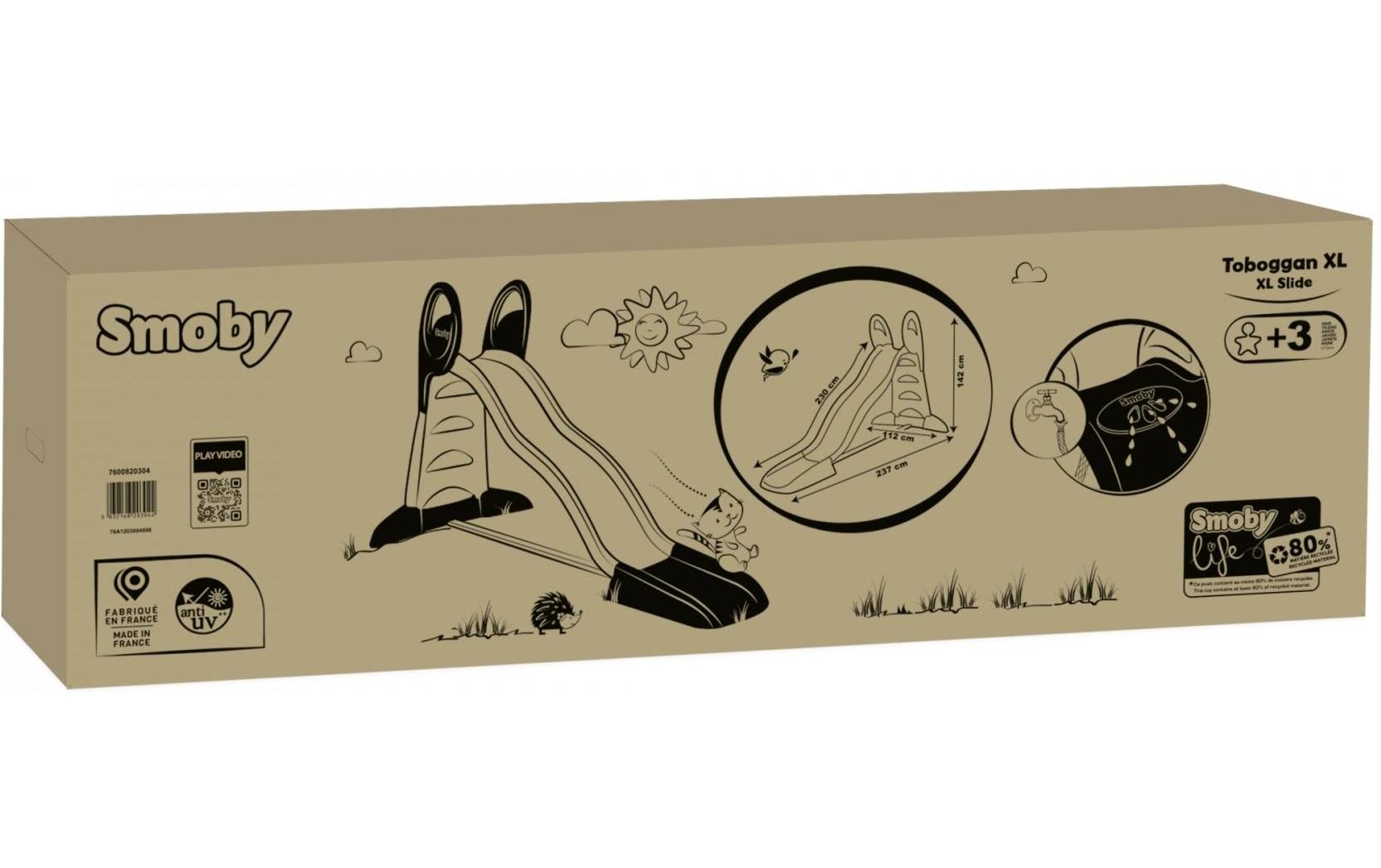 Smoby Life Rutsche XL Doppel-Wellen