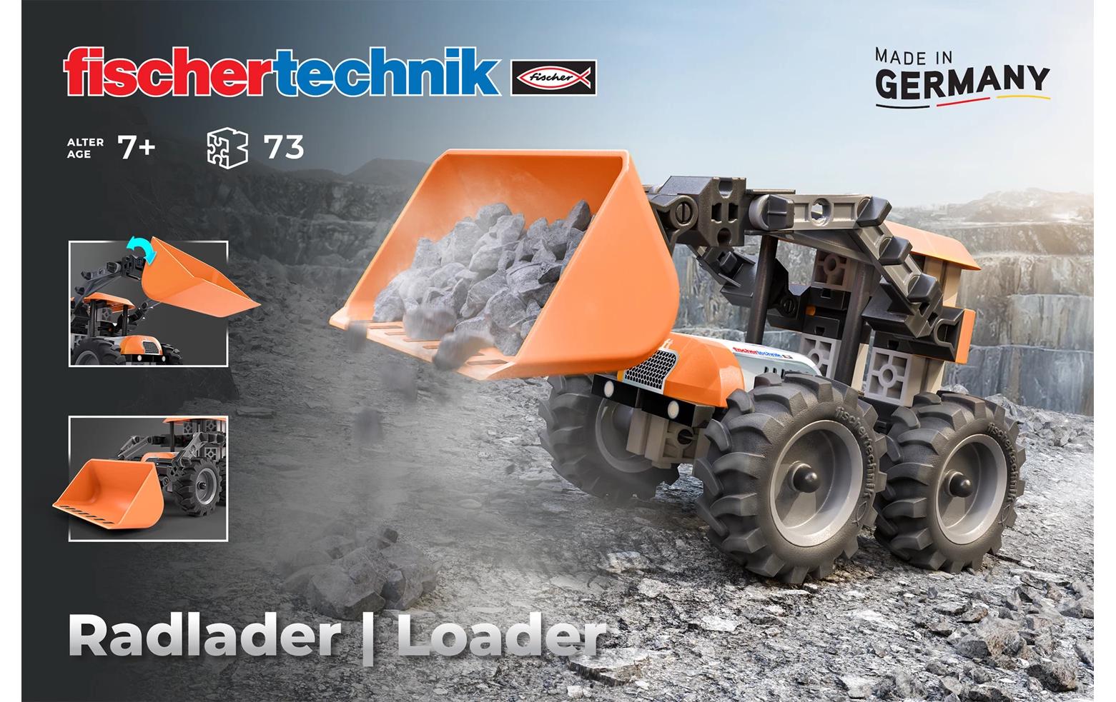 Fischertechnik Baukasten Schaufellader