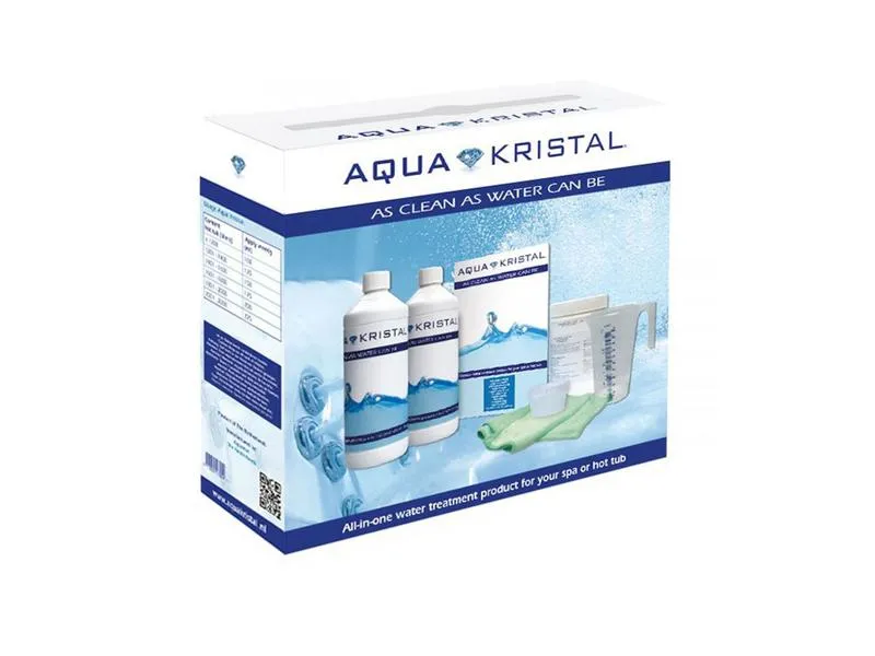 Aqua Kristal Desinfektionsset für Whirlpools, 5-teilig Aqua Kristal Desinfektionsset für Whirlpools, 5-teilig