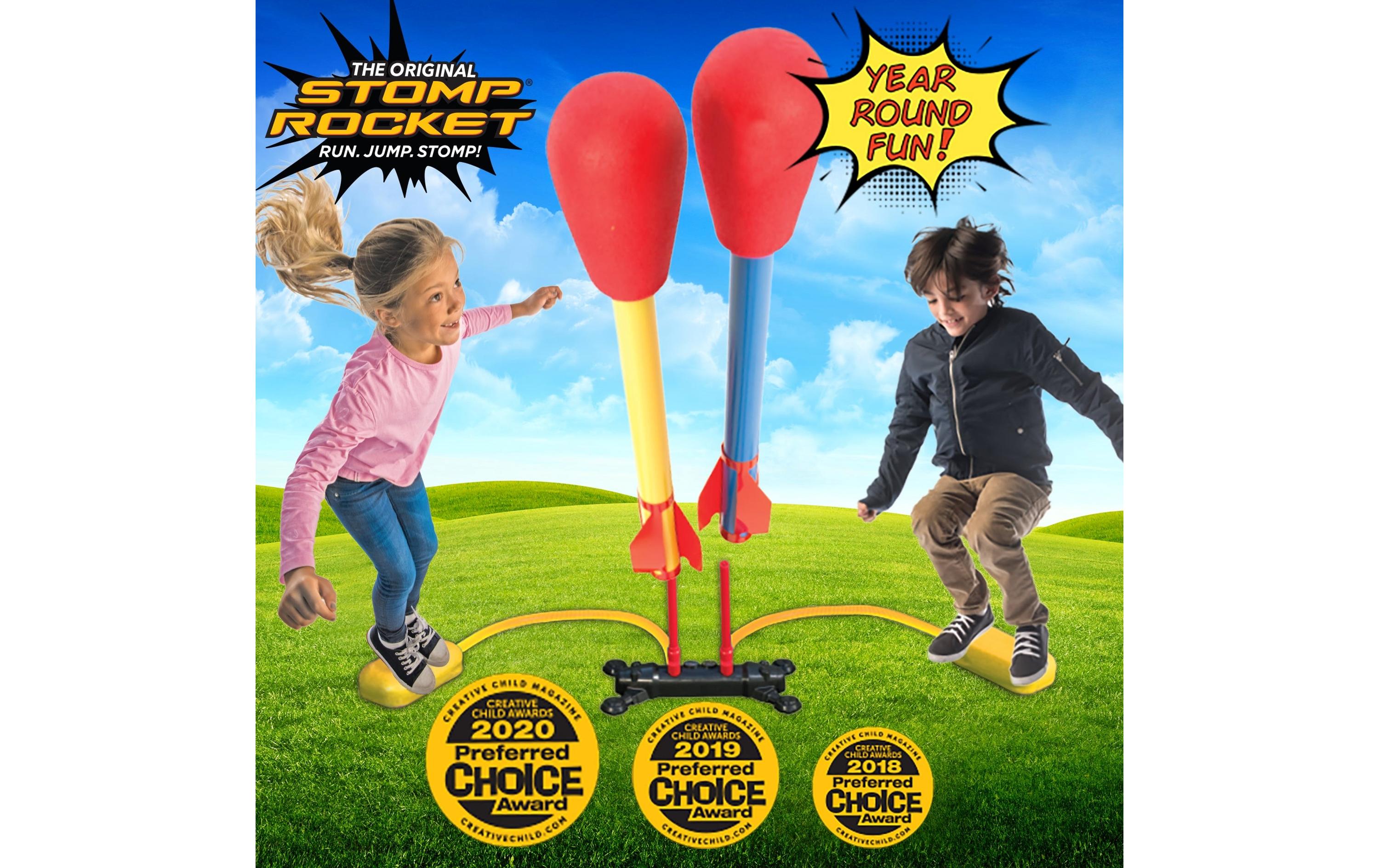 Stomp Rocket Gartenspielgerät Stomp Rocket Duell