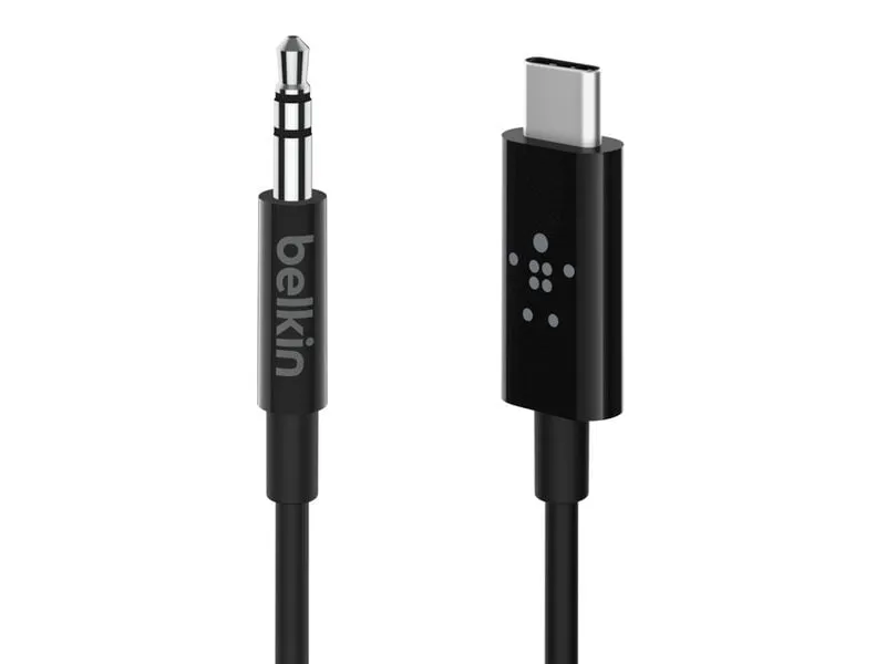 Belkin Audio-Kabel RockStar USB-C - 3.5 mm Klinke 0.9 m Belkin Audio-Kabel RockStar USB-C - 3.5 mm Klinke 0.9 m