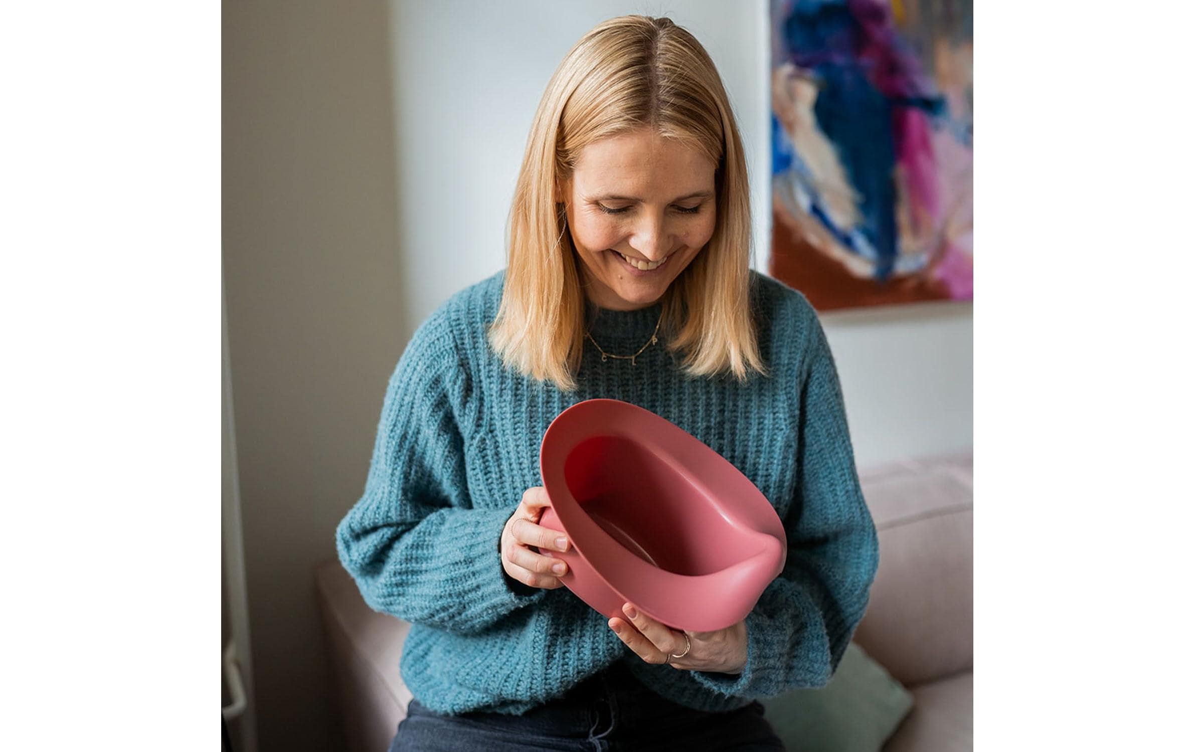 Kindsgut Töpfchen Altrosa