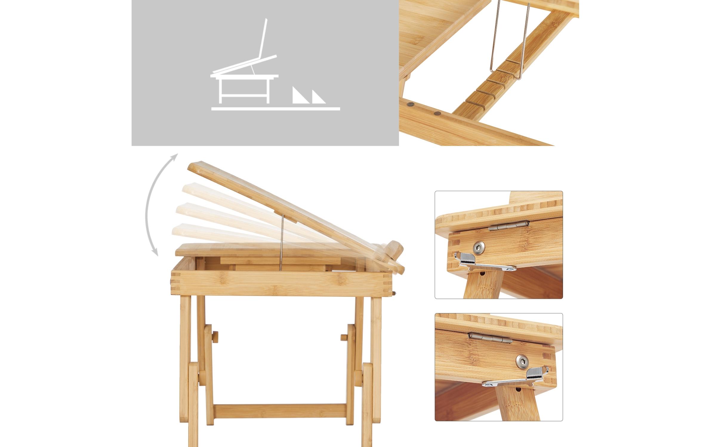 Songmics Notebook-Ständer mit Schublade 15