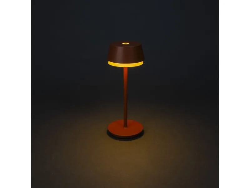 Konstsmide USB-Tischleuchte Lyon Terracotta, 2700-4000 K / RGB dimmbar Konstsmide USB-Tischleuchte Lyon Terracotta, 2700-4000 K / RGB dimmbar