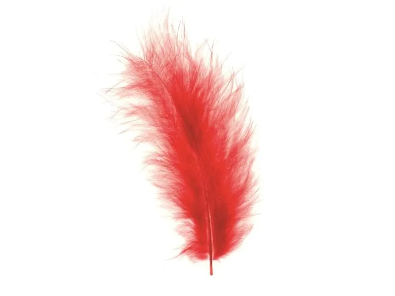 Glorex Federn Marabu Rot Glorex Federn Marabu Rot